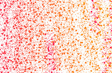 seamless illustration of bright drops of paints on transparent background, paint drops colorful overlay background, graphics effect, brush paint drops