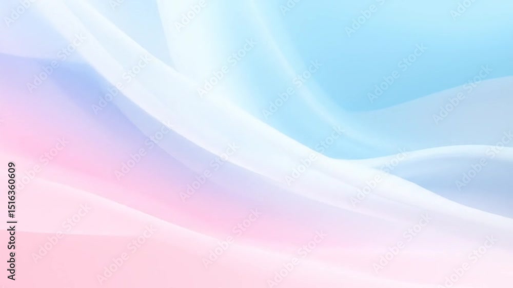 Poster abstract flowing pastel gradient background animation soft motion graphics