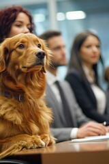 Meeting dog