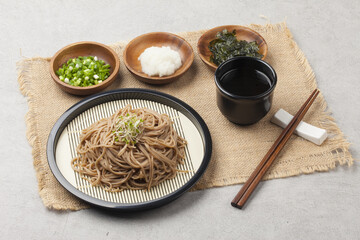  Soba is buckwheat noodles made from buckwheat flour.