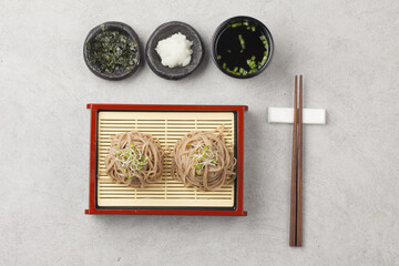  Soba is buckwheat noodles made from buckwheat flour.