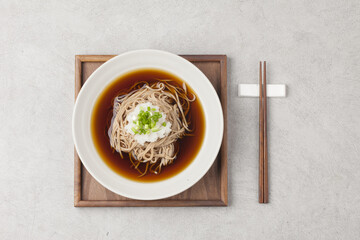  Soba is buckwheat noodles made from buckwheat flour.