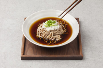  Soba is buckwheat noodles made from buckwheat flour.