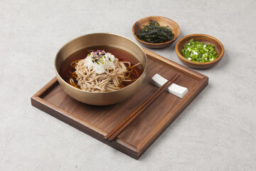  Soba is buckwheat noodles made from buckwheat flour.