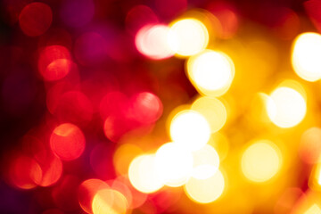 Magical Christmas lights abstract view, background for sale or special offer