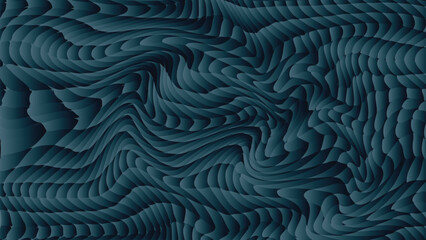 Abstract blue background with seamless circles pattern, texture, and wave design illustration