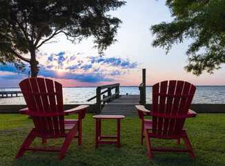 chairs on the beach