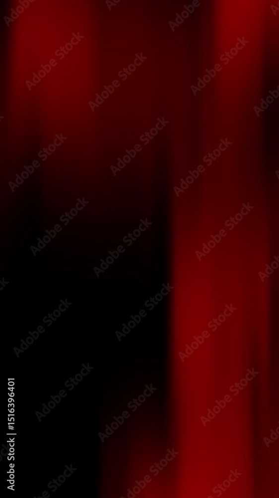 Poster dark gradient transitions into red