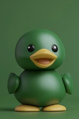 Cute cartoon duck
