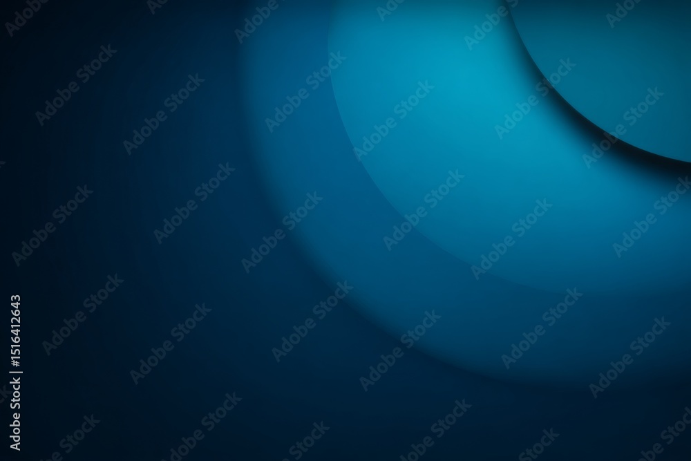 Poster Creating a Serene and Calming Atmosphere With a Smooth Dark Blue Gradient, Ideal for Minimalist Designs and Branding Opportunities in a Professional Setting