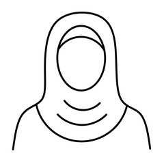 Saudi People Line Vector