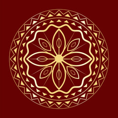 Mandala art pattern wedding cards, invitation cards