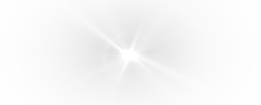 PNG sparkle effect with spotlight and glowing light on abstract stadium scene, flare burst, glitter disco flash, futuristic glow, beam, laser ray, magic lens, transparent background vector shine

