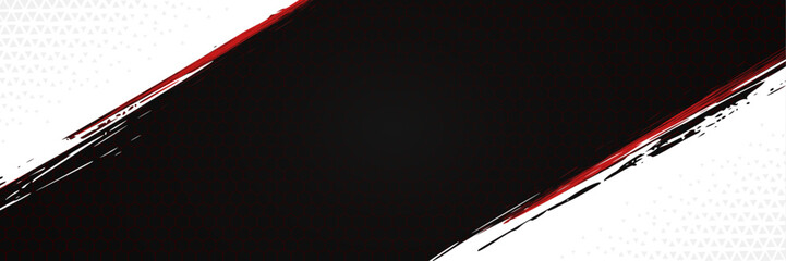 banner design with abstract grunge theme