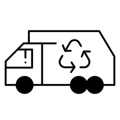 Garbage Truck  dualtone icon