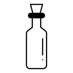 Empty Bottle dualtone icon