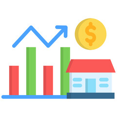 Real Estate Investment Icon