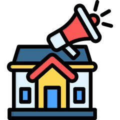 Real Estate Marketing Icon