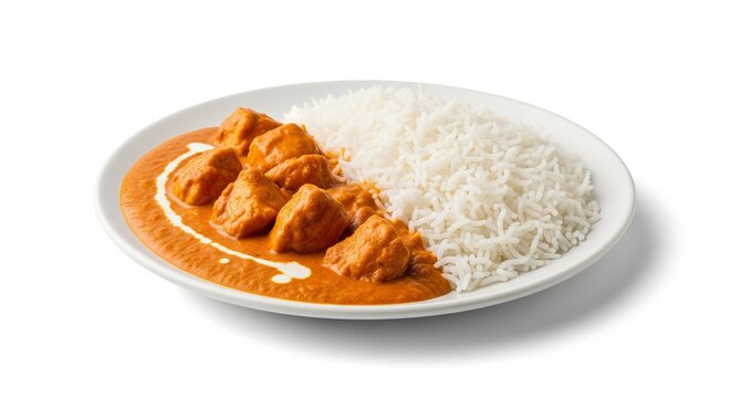poulet tikka massala et riz basmati