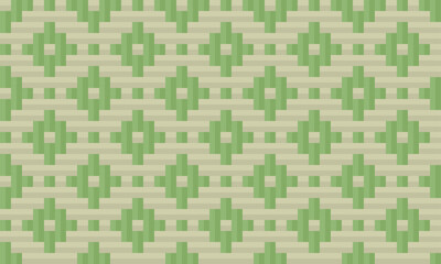 seamless traditional woven pattern called Anyaman
