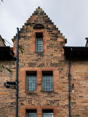 Stone Building Exterior, Dean Village, Edinburgh, Scotland, United Kingdom