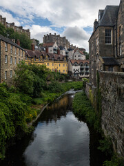 Dean Village & Water of Leith, Edinburgh, Scotland, United Kingdom