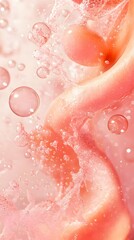 Fototapeta premium Dreamy pink bubbles