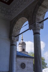 Architecture and architectural elements of Topkany Palace in Istanbul.