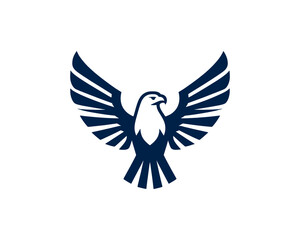 Obraz premium American eagle logo created for vector branding
