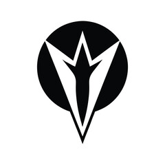 vector illustration of an abstract leaf