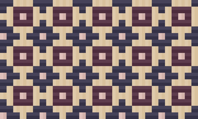 seamless traditional woven pattern called Anyaman