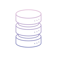 Database Vector icon