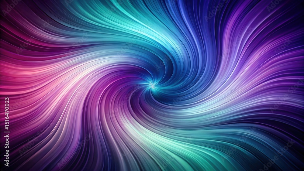Poster abstract swirling vortex of vibrant hues and dynamic energy, a captivating display of colorful lines