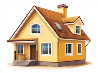 3D House Illustration