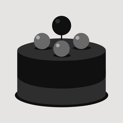 Obraz premium set of black and white sports balls