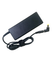 Universal Black Power Adapter with Secure Cable – High-Quality Charging for Laptops and...