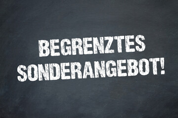 begrenztes Sonderangebot!