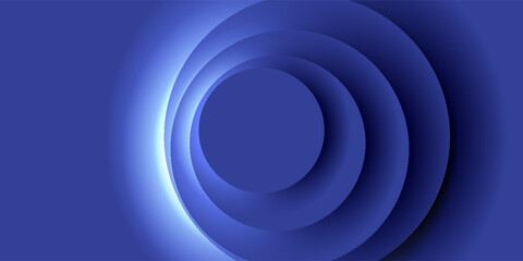 Gradient background. Abstract circle papercut smooth color composition. eps10
