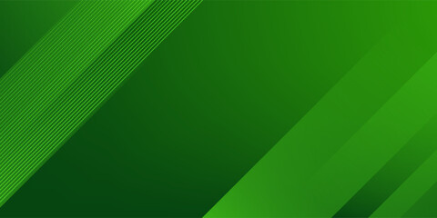 Abstract green sporty background template vector with shiny lines and lights. Green background with strong pattern design.Eps10 vector