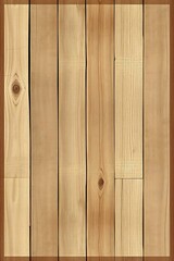 wooden plank background texture in natural brown color with vertical wood grain pattern