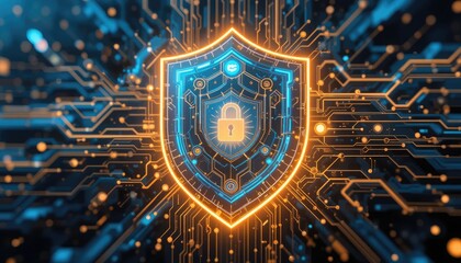 Digital shield protecting cyber security data