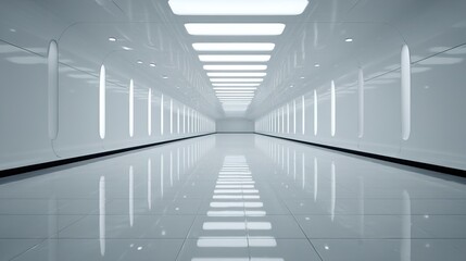 Clean White Backdrop Futuristic Minimalism Modern Design Simplicity Concept Abstract Form Creative Composition Elegant Still Life Technological Aesthetic Visual Purity

