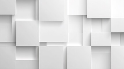 Sleek White Corporate Backdrop Layered Grids Minimalist Design Professional Presentation Background Modern Business Aesthetic Clean Presentation Canvas Subtle Texture Overlay
