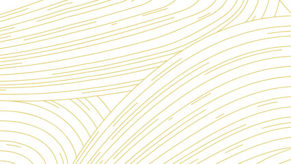 Eco Natural Wavy Lined Vector Background