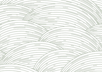 Eco Natural Wavy Lined Vector Background