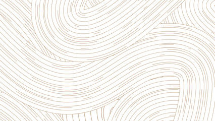 Eco Natural Wavy Lined Vector Background
