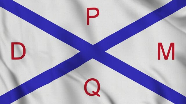 Flag of Parva Domus &ndash; 4K Seamless Loop of the Micronation&rsquo;s Banner