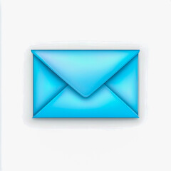 The envelope icon isolated on white background.