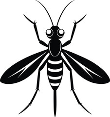 vector illustration of a mosquito