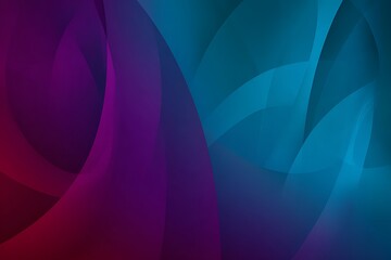 Abstract waves of blue and purple